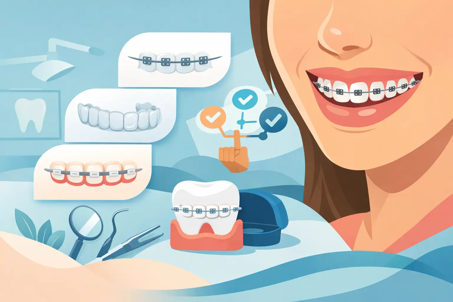 Cara Pilih Braces Sesuai untuk Senyuman Anda