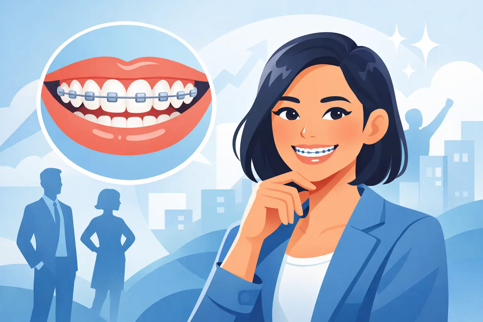 Kelebihan Braces untuk Keyakinan Diri