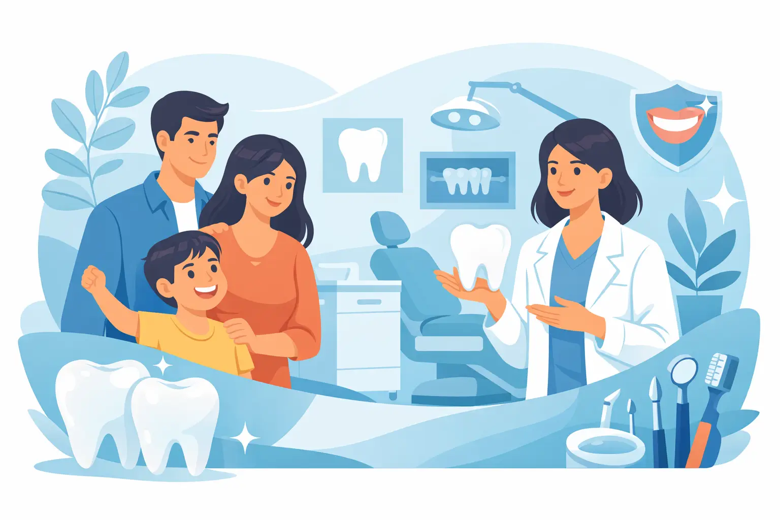 Klinik Gigi Keluarga untuk Senyuman Lebih Yakin