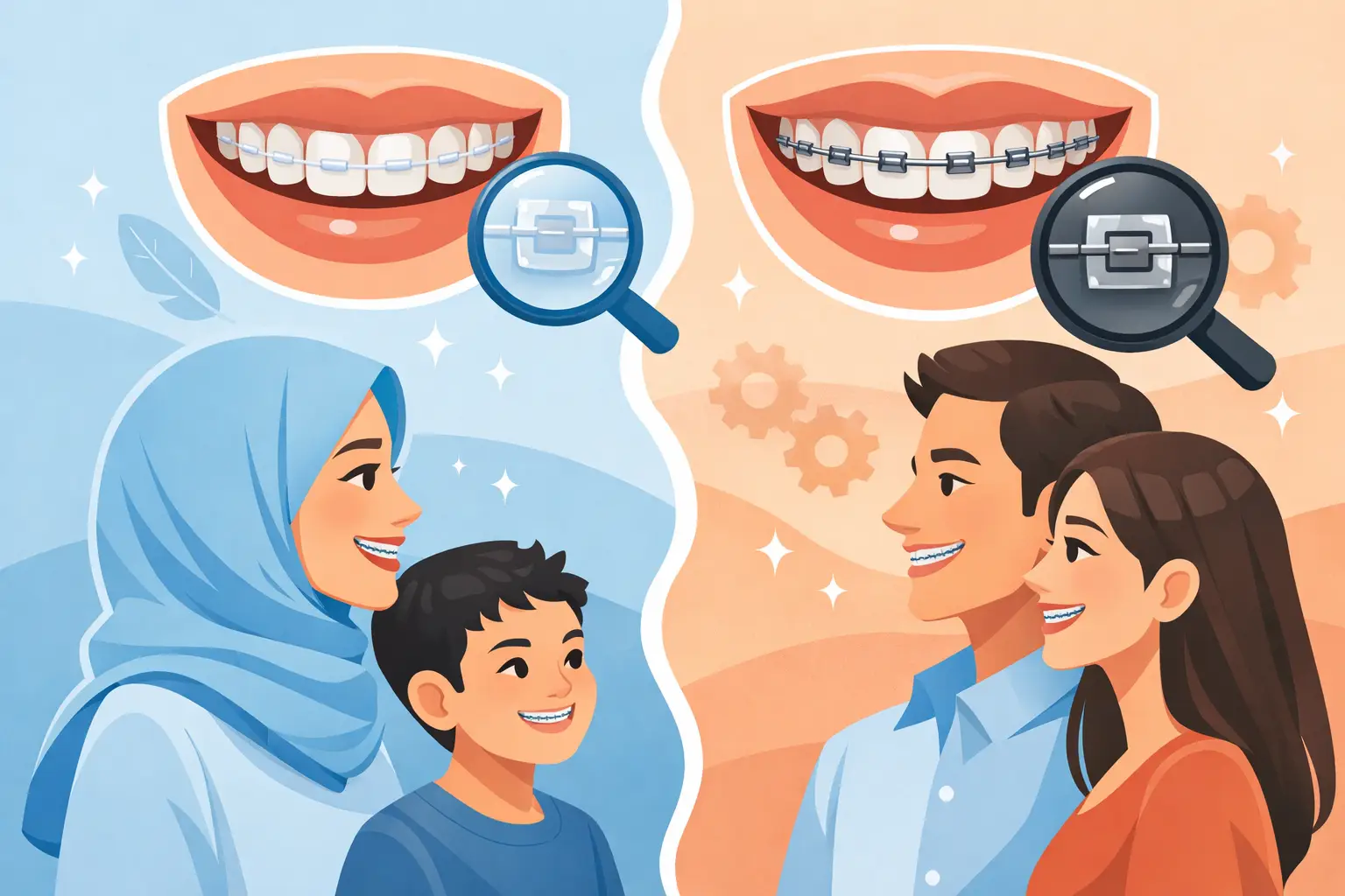 Braces Lutsinar vs Braces Metal: Mana Sesuai?
