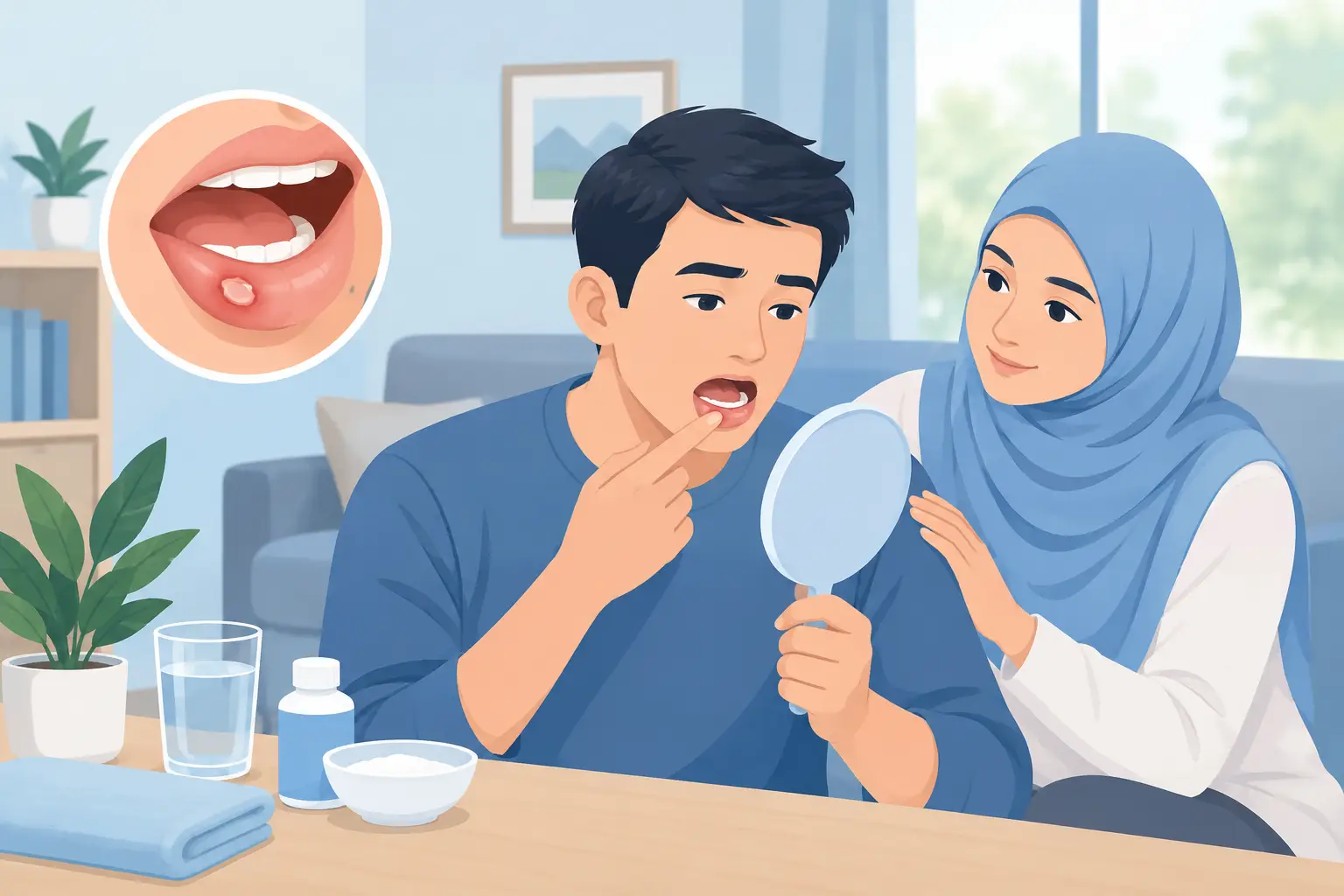 Cara Rawat Ulser Mulut dengan Selamat di Rumah