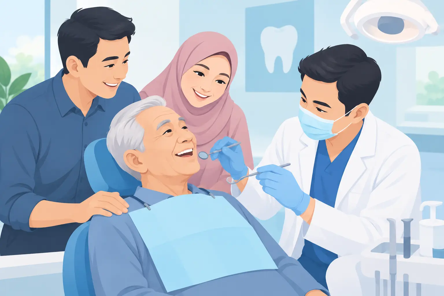 Rawatan Gigi Warga Emas untuk Senyum Selesa